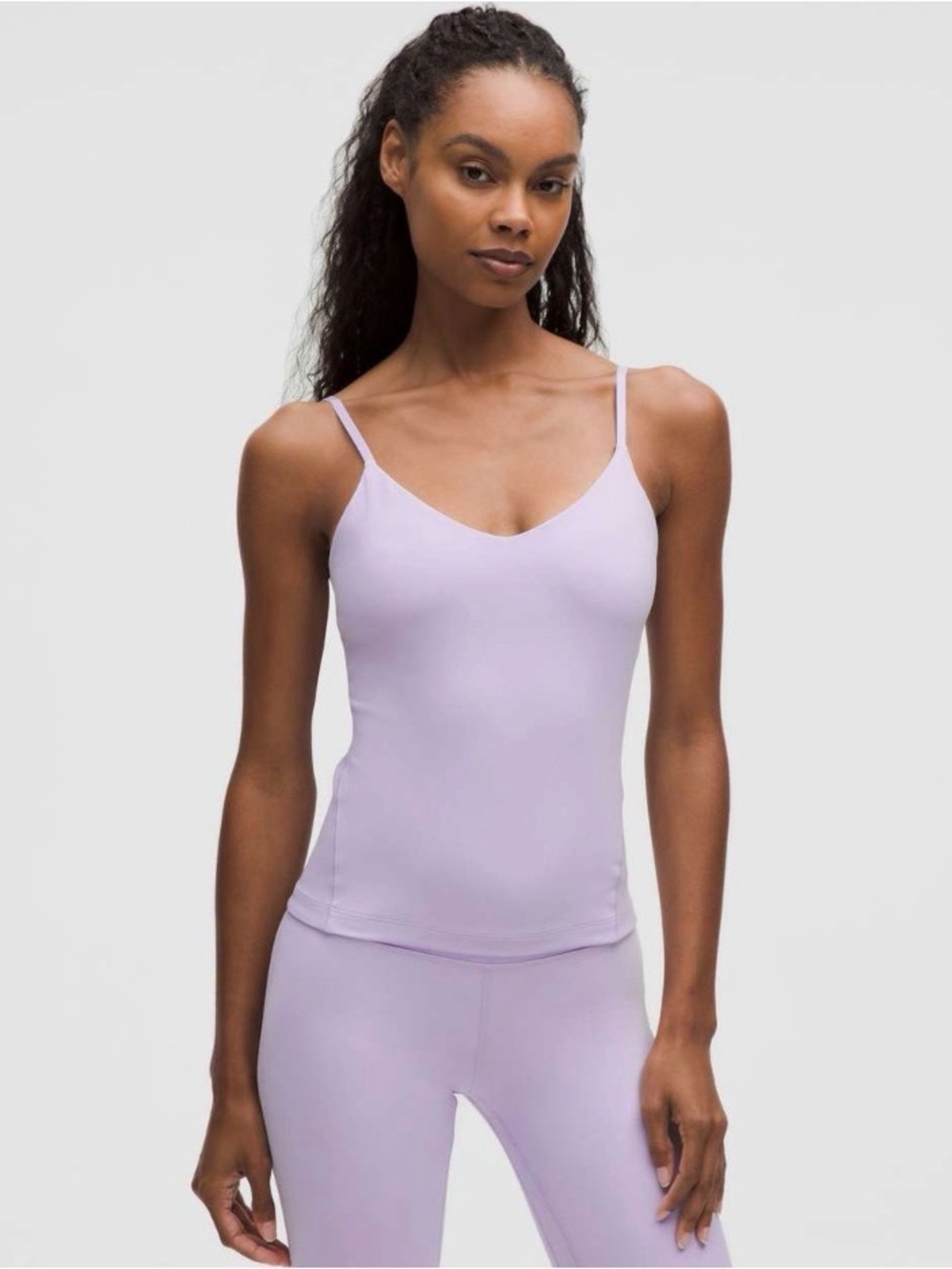 Lululemon Align Lavender V-Neck Slim Fit Cami Tank Top